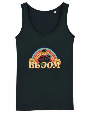 Wildflower Bloom Retro Black