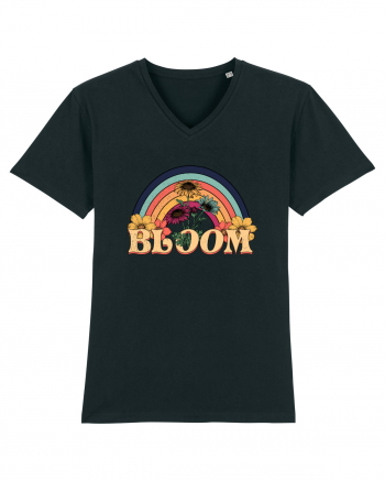 Wildflower Bloom Retro Black