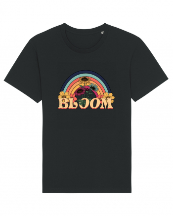 Wildflower Bloom Retro Black