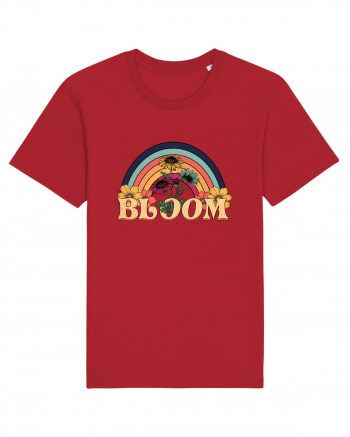 Wildflower Bloom Retro Red