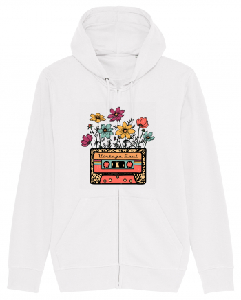 Wildflower Cassette Retro White