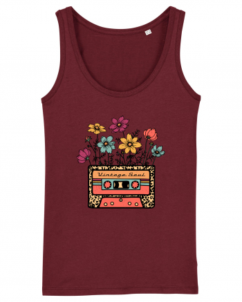 Wildflower Cassette Retro Burgundy