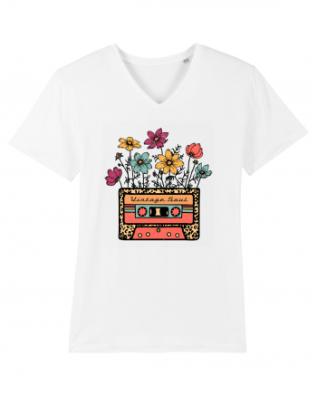 Wildflower Cassette Retro White