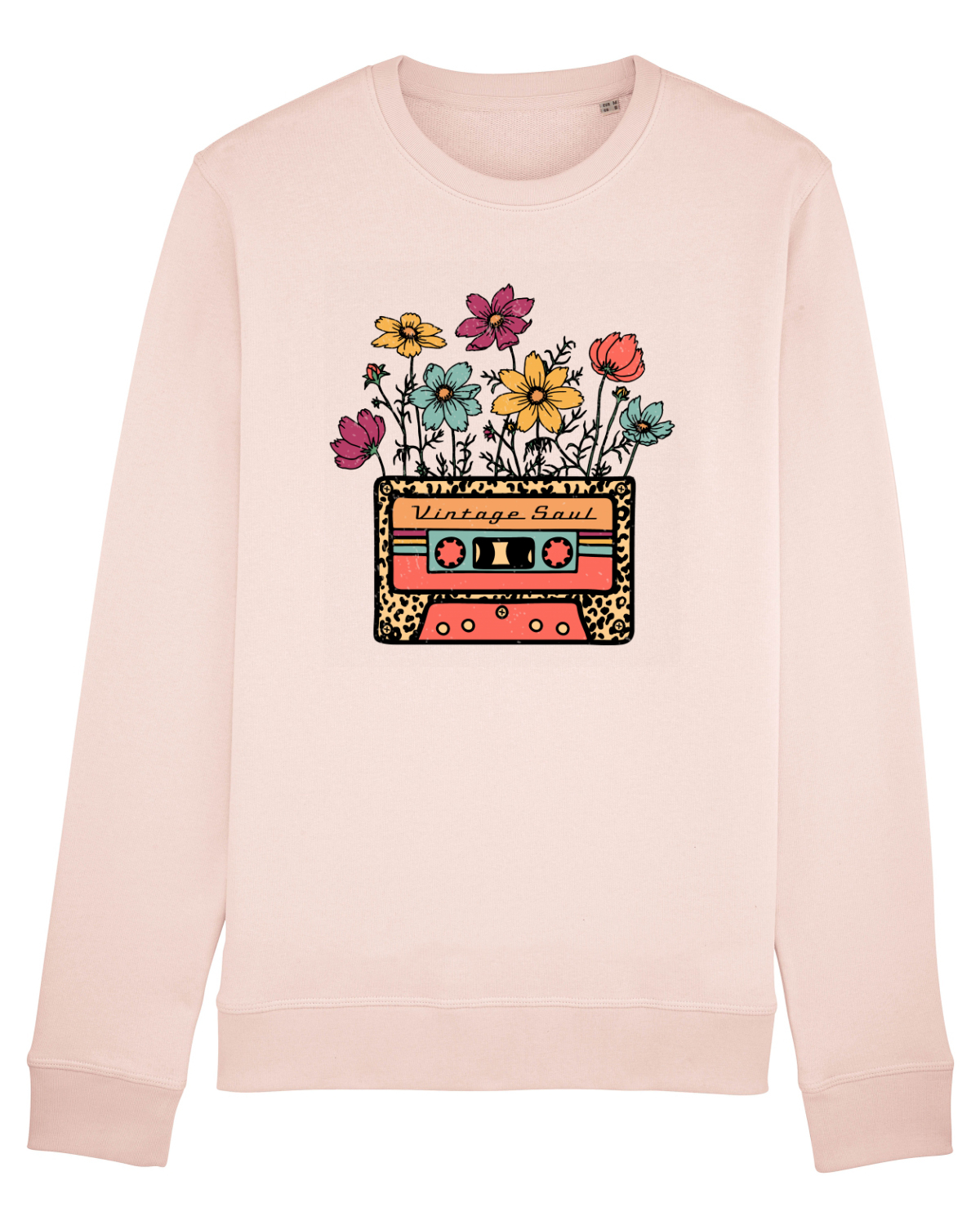 Bluză mânecă lungă Unisex Rise Candy Pink