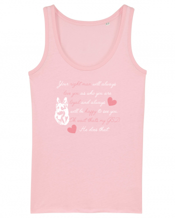 GERMAN SHEPHERD Cotton Pink