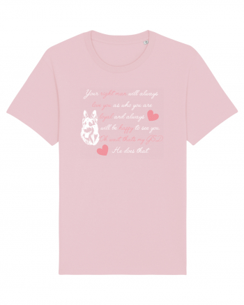 GERMAN SHEPHERD Cotton Pink