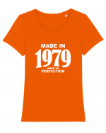 MADE IN 1979 Tricou mânecă scurtă guler larg fitted Damă Expresser