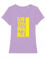 Unstoppable Tricou mânecă scurtă guler larg fitted Damă Expresser