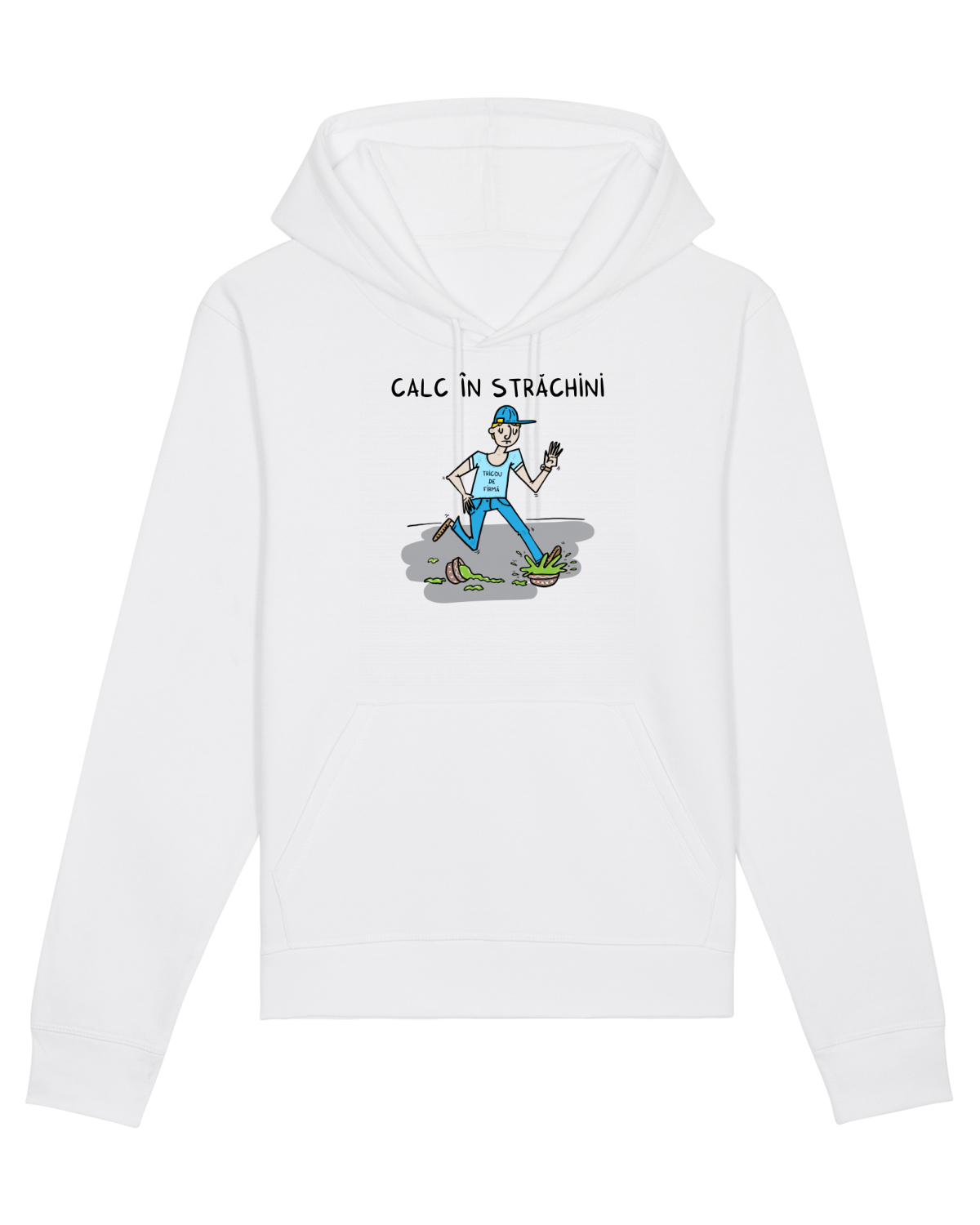 Hanorac Unisex Drummer White