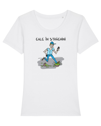 Calc în străchini White