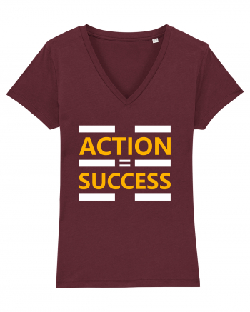 Action Equal Success Burgundy