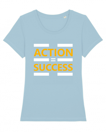 Action Equal Success Sky Blue