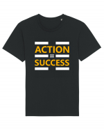 Action Equal Success Tricou mânecă scurtă Unisex Rocker