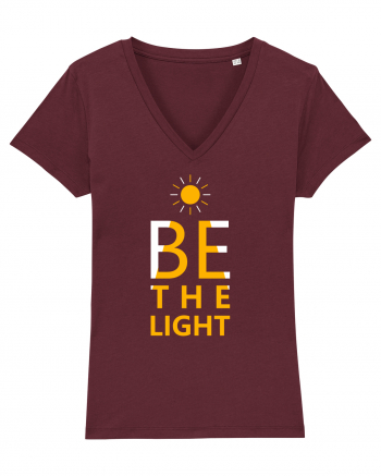 Be The Light Burgundy