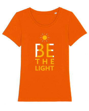 Be The Light Bright Orange