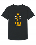 Be The Light Tricou mânecă scurtă guler larg Bărbat Skater