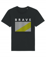 Brave Tricou mânecă scurtă Unisex Rocker