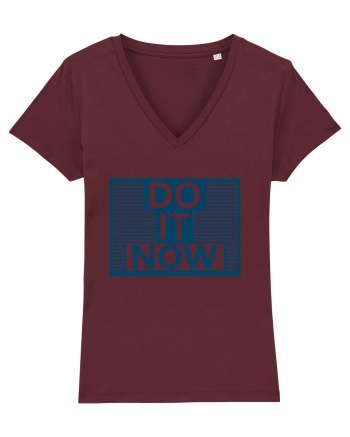 Do It Now Burgundy