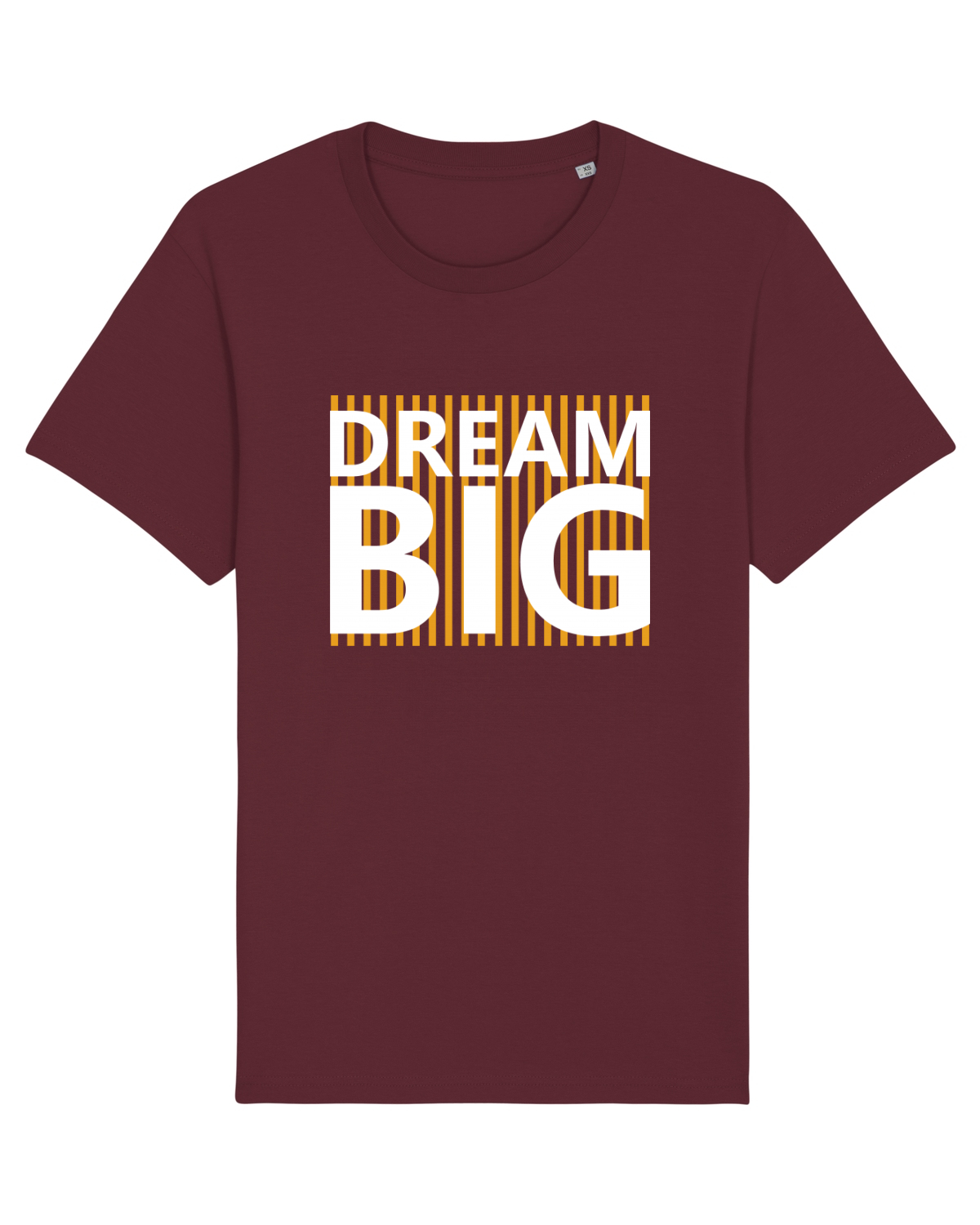 Tricou mânecă scurtă Unisex Rocker Burgundy