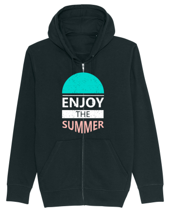 Enjoy The Summer Surf Sunset Black