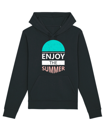 Enjoy The Summer Surf Sunset Black