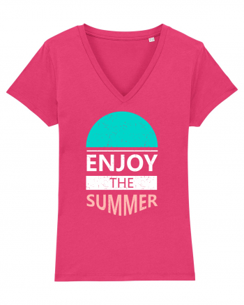 Enjoy The Summer Surf Sunset Raspberry