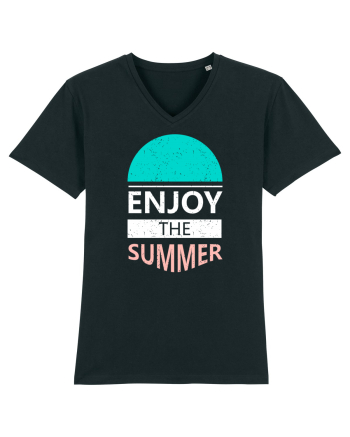 Enjoy The Summer Surf Sunset Black