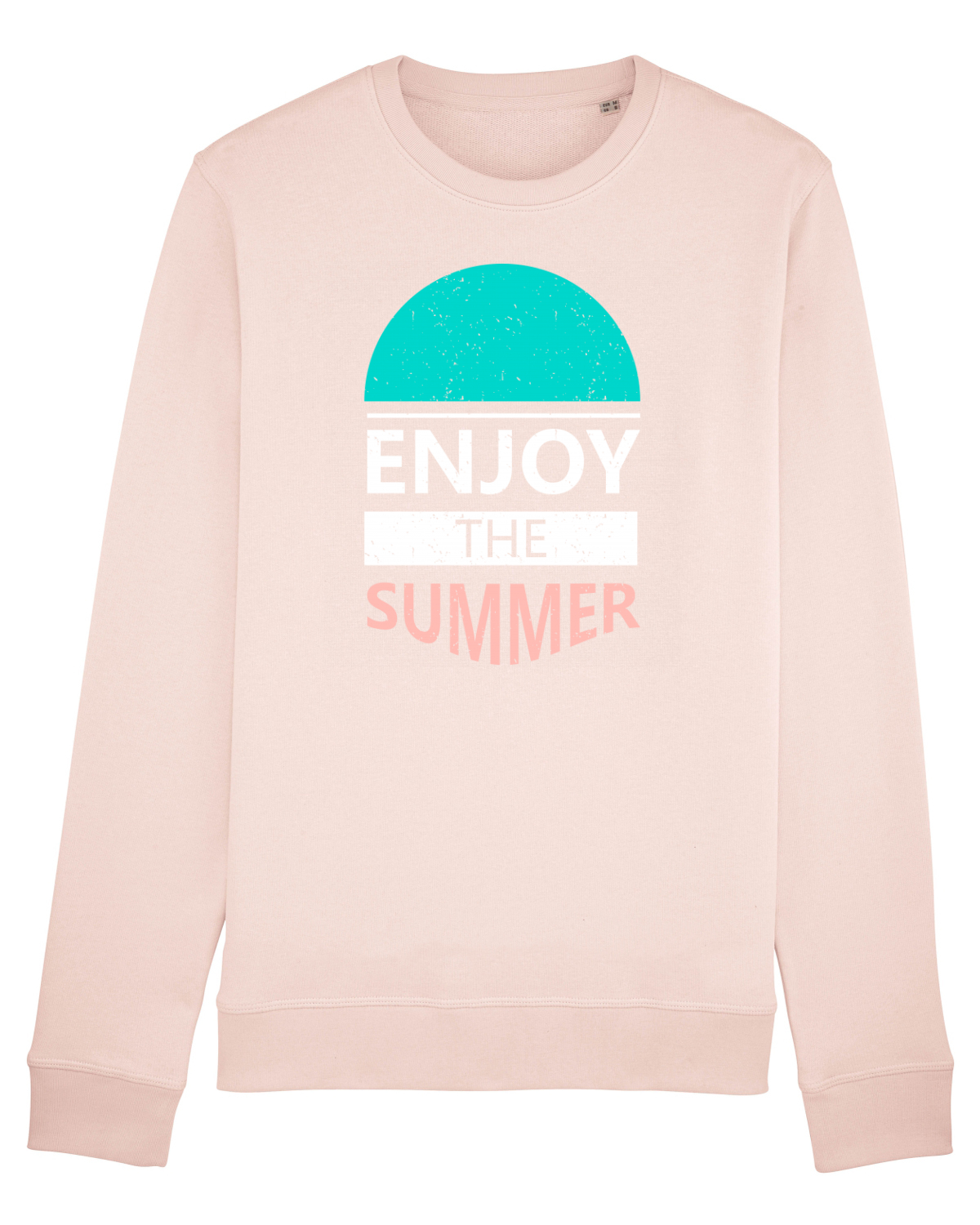 Bluză mânecă lungă Unisex Rise Candy Pink