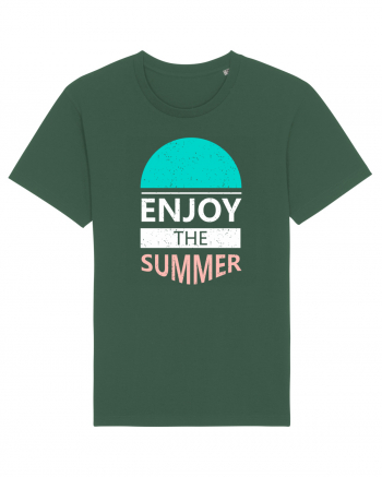 Enjoy The Summer Surf Sunset Bottle Green