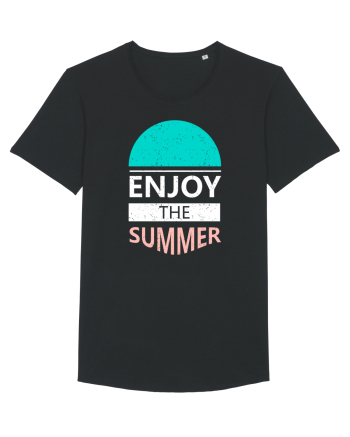 Enjoy The Summer Surf Sunset Black