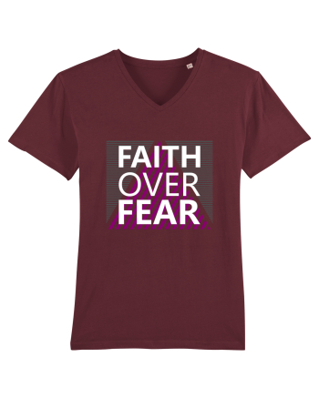 Faith Over Fear Burgundy