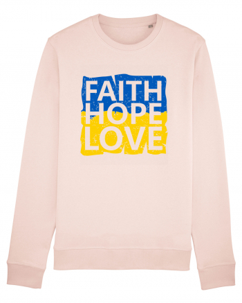 Faith Hope Love Ukraine Candy Pink