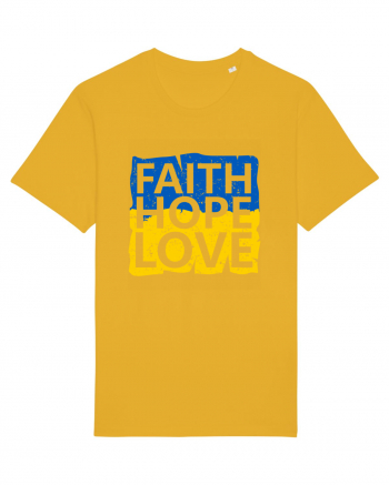 Faith Hope Love Ukraine Spectra Yellow