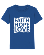 Faith Hope Love Tricou mânecă scurtă  Copii Mini Creator