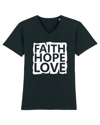 Faith Hope Love Black