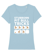 PIT BULL Tricou mânecă scurtă guler larg fitted Damă Expresser