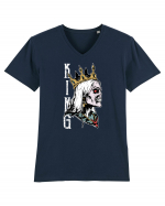 Undead King Tricou mânecă scurtă guler V Bărbat Presenter