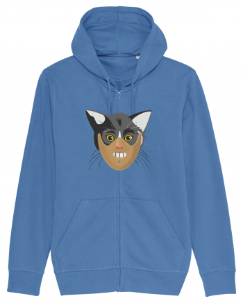 Crazy Cat Bright Blue