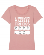 MALTESE Tricou mânecă scurtă guler larg fitted Damă Expresser