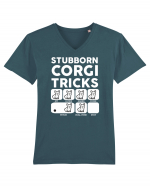 CORGI Tricou mânecă scurtă guler V Bărbat Presenter