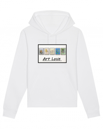 ART LOVE - iubire pentru artă White