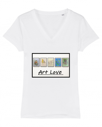 ART LOVE - iubire pentru artă White