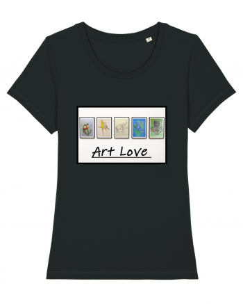 ART LOVE - iubire pentru artă Black