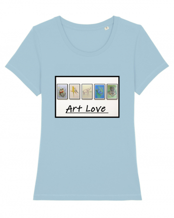 ART LOVE - iubire pentru artă Sky Blue