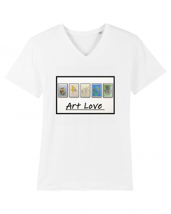 ART LOVE - iubire pentru artă White