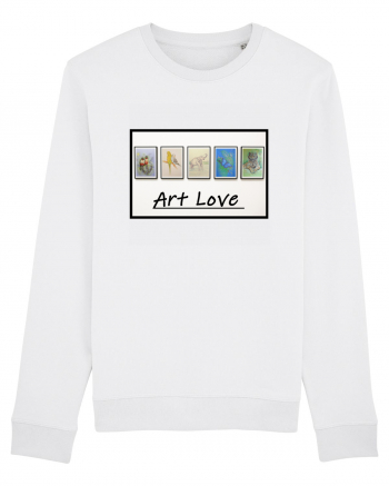 ART LOVE - iubire pentru artă White