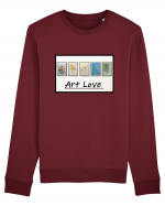 ART LOVE - iubire pentru artă Bluză mânecă lungă Unisex Rise