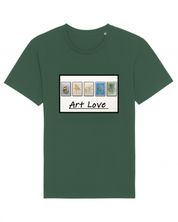 ART LOVE - iubire pentru artă Bottle Green