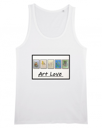 ART LOVE - iubire pentru artă White