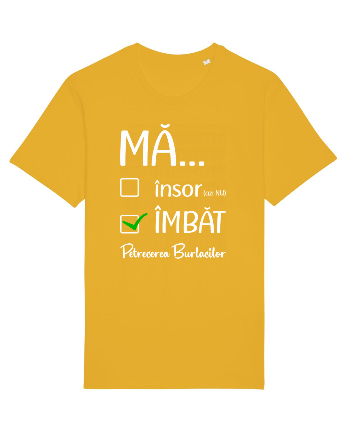 Tricou mânecă scurtă Unisex Rocker Spectra Yellow